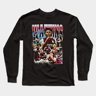 Ollie Watkins Retro Bootleg Long Sleeve T-Shirt